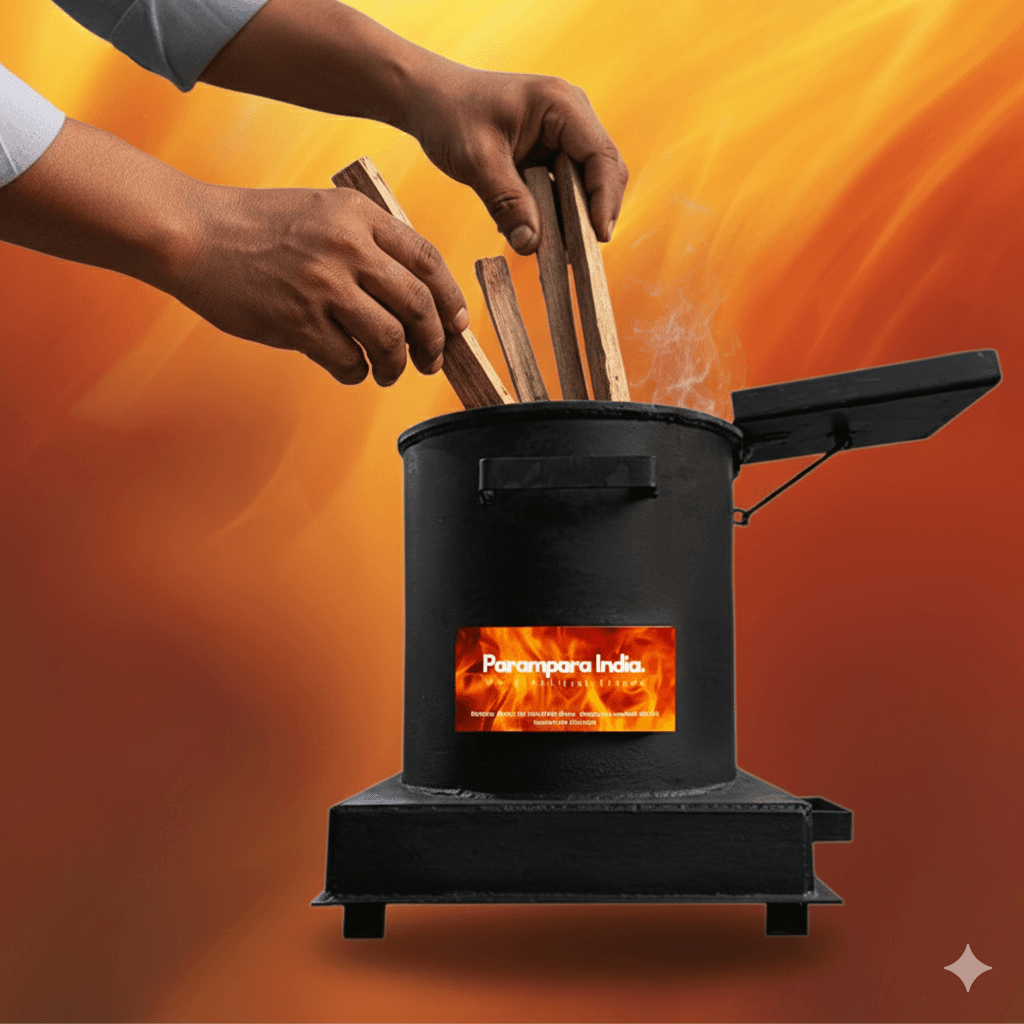 Load Wood - Wood Gasifier Stove Process